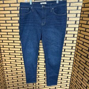 Madewell‎ 9” High Rise Skinny Jeans Size 32 Petite